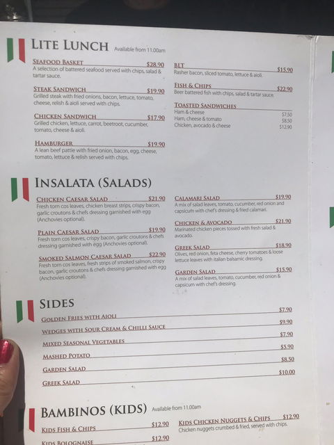 Lavoro Italiano Restaurant - e-Seniors 9