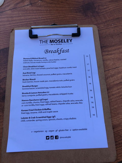 The Moseley Bar & Kitchen - e-Seniors 1