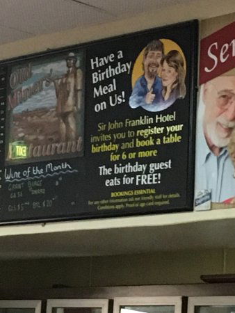 Sir John Franklin Hotel - e-Seniors 0