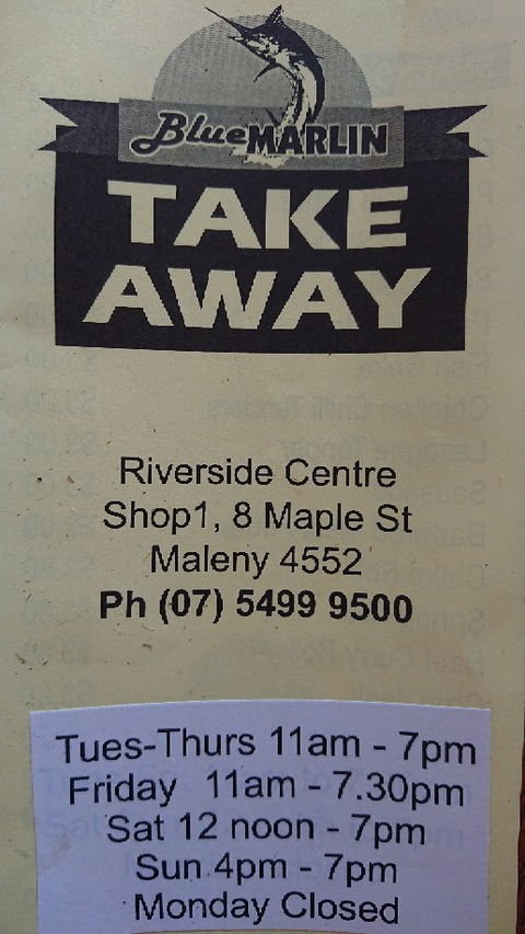 Blue Marlin Takeaway - e-Seniors 5