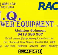 NQ Power Equipment Pty Ltd - e-Seniors