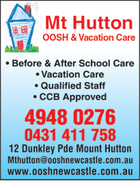Mount Hutton OOSH & Vacation Care - e-Seniors 6